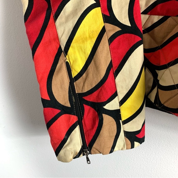 Totem Zip Up Abstract Print Jacket - Picture 12 of 15